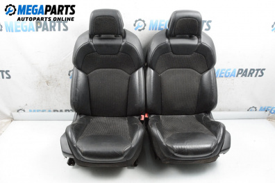 Scaune din piele cu reglare și încălzire electrice for Citroen C5 III Break (02.2008 - 04.2017), 5 uși