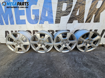 Alloy wheels for Audi A4 Avant B7 (11.2004 - 06.2008) 16 inches, width 7.5, ET 45 (The price is for the set)