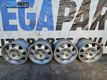 Alloy wheels for Peugeot 306 Hatchback (01.1993 - 10.2003) 15 inches, width 6 (The price is for the set)
