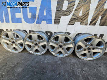 Jante din aliaj for SsangYong Rexton SUV I (04.2002 - 07.2012) 16 inches, width 7, ET 43 (Prețul este pentru un set)