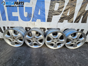 Alloy wheels for Opel Astra G Hatchback (02.1998 - 12.2009) 16 inches, width 7 (The price is for the set)