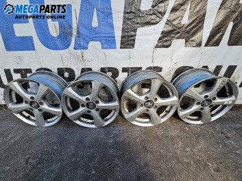 Jante din aliaj for Mercedes-Benz A-Class Hatchback W169 (09.2004 - 06.2012) 15 inches, width 6.5 (Prețul este pentru un set)
