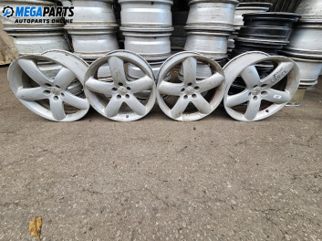 Jante din aliaj for Peugeot 407 Coupe (10.2005 - 12.2011) 18 inches, width 8 (Prețul este pentru un set)