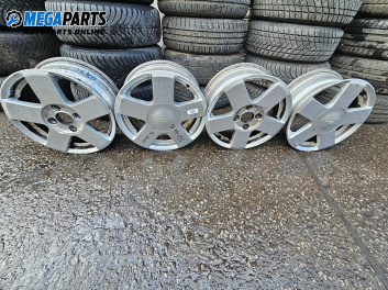 Alloy wheels for Ford Fiesta V Hatchback (11.2001 - 03.2010) 15 inches, width 6 (The price is for the set)