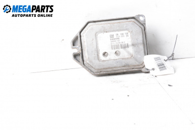 ECU for Opel Zafira A Minivan (04.1999 - 06.2005) 1.8 16V, 125 hp, № 09 158 726