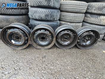 Jante din oțel for Citroen Xsara Break (10.1997 - 03.2010) 14 inches, width 5.5 (Prețul este pentru un set)