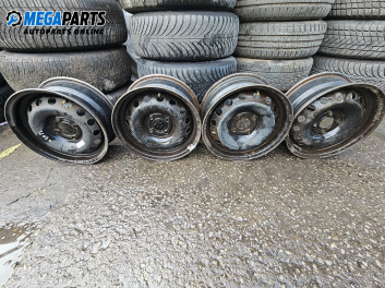 Jante din oțel for Renault Clio II Hatchback (09.1998 - 09.2005) 14 inches, width 6 (Prețul este pentru un set)