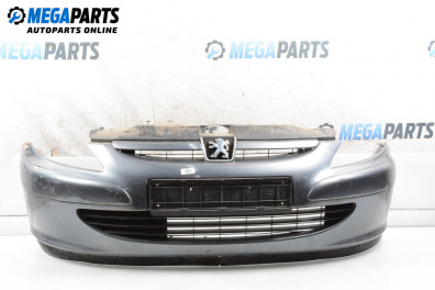 Front bumper for Peugeot 307 CC Cabrio (03.2003 - 06.2009), cabrio, position: front