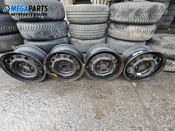 Jante din oțel for Mazda 6 Sedan I (06.2002 - 12.2008) 15 inches, width 6 (Prețul este pentru un set)