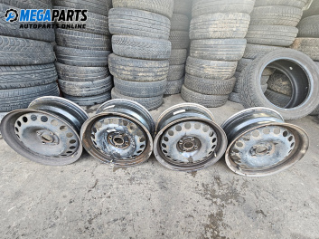 Jante din oțel for Opel Astra G Hatchback (02.1998 - 12.2009) 15 inches, width 6 (Prețul este pentru un set)