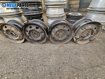 Jante din oțel for Hyundai Accent II Hatchback (09.1999 - 11.2005) 13 inches, width 5 (Prețul este pentru un set)