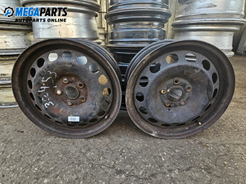 Jante din oțel for Volkswagen Sharan Minivan I (05.1995 - 03.2010) 16 inches, width 6.5, ET 50 (Prețul este pentru 2 buc.)