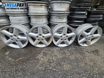 Jante din aliaj for Nissan X-Trail I SUV (06.2001 - 01.2013) 16 inches, width 6.5 (Prețul este pentru un set)