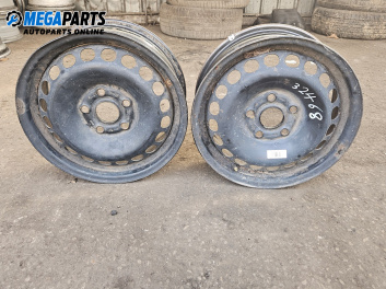 Jante din oțel for Volkswagen Passat III Variant B5 (05.1997 - 12.2001) 15 inches, width 6, ET 45 (Prețul este pentru 2 buc.)