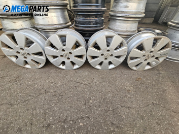 Jante din aliaj for Opel Meriva A Minivan (05.2003 - 05.2010) 15 inches, width 6, ET 43 (Prețul este pentru un set)