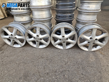 Alufelgen for Toyota Corolla E12 Hatchback (11.2001 - 02.2007) 15 inches, width 6, ET 45 (Preis pro set angegeben)