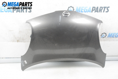 Motorhaube for Nissan Micra III Hatchback (01.2003 - 06.2010), 5 türen, hecktür, position: vorderseite