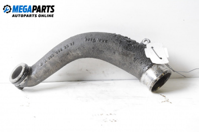 Turbo schlauch for Mercedes-Benz M-Class SUV (W163) (02.1998 - 06.2005) ML 400 CDI (163.128), 250 hp