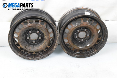 Steel wheels for Audi A3 Hatchback II (05.2003 - 08.2012) 16 inches, width 7 (The price is for two pieces)