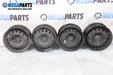 Stahlfelgen for Peugeot 807 Minivan (06.2002 - ...) 16 inches, width 7 (Preis pro set angegeben)