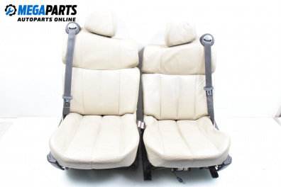 Scaune din piele cu reglare electrică for Renault Vel Satis Hatchback (06.2002 - 07.2009), 5 uși