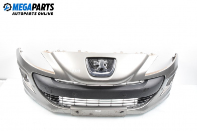 Bara de protectie frontala for Peugeot 308 Hatchback I (09.2007 - 12.2016), hatchback, position: fața