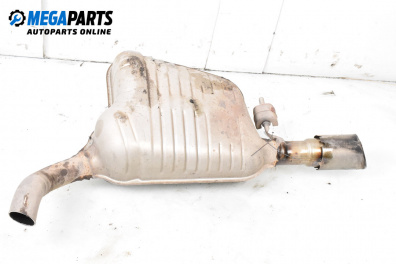 Rear muffler for Audi A6 Sedan C6 (05.2004 - 03.2011) 2.4, 177 hp