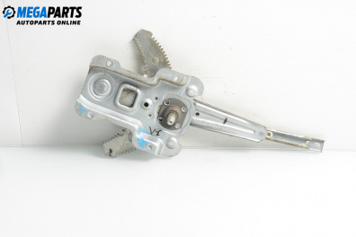 Manual window lifter for Nissan Micra III Hatchback (01.2003 - 06.2010), 5 doors, hatchback, position: rear - left