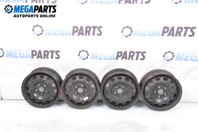 Stahlfelgen for Volkswagen Sharan Minivan I (05.1995 - 03.2010) 15 inches, width 6 (Preis pro set angegeben)