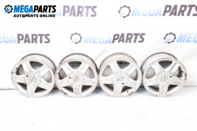 Alufelgen for Opel Vectra B Estate (11.1996 - 07.2003) 15 inches, width 6 (Preis pro set angegeben)