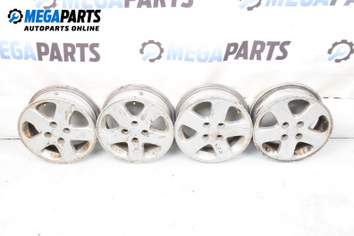 Alloy wheels for Daihatsu Sirion Hatchback I (04.1998 - 04.2005) 14 inches, width 5 (The price is for the set)