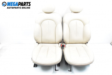 Scaune din piele for Mercedes-Benz CLK-Class Coupe (C209) (06.2002 - 05.2009), 3 uși