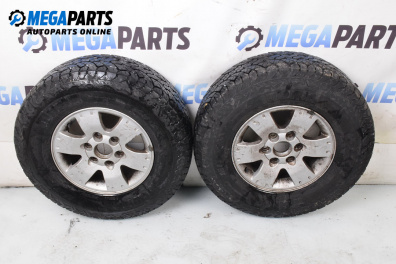 Alufelgen 275/70/16, DOT: 2719 (Preis pro set angegeben)