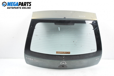 Heckklappe for Opel Corsa C Hatchback (09.2000 - 12.2009), 5 türen, hecktür, position: rückseite