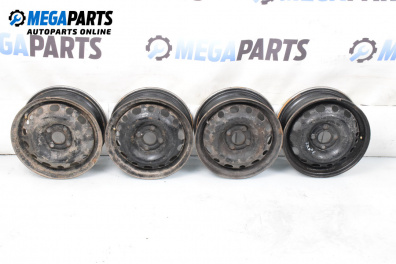 Steel wheels for Opel Corsa C Hatchback (09.2000 - 12.2009) 14 inches, width 5.5, ET 49 (The price is for the set)