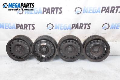 Stahlfelgen for Opel Meriva A Minivan (05.2003 - 05.2010) 15 inches, width 6, ET 43 (Preis pro set angegeben)