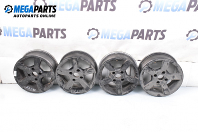 Alufelgen for Peugeot 206 Hatchback (08.1998 - 12.2012) 17 inches, width 6 (Preis pro set angegeben)