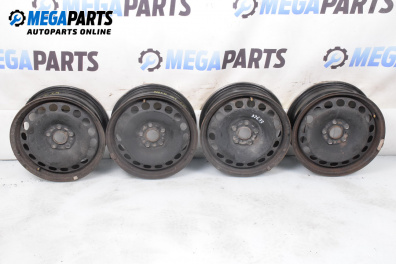 Stahlfelgen for Volkswagen Passat V Variant B6 (08.2005 - 11.2011) 16 inches, width 5 (Preis pro set angegeben)