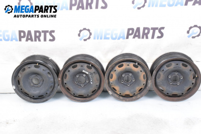 Steel wheels for Seat Ibiza III Hatchback (02.2002 - 11.2009) 14 inches, width 6 (The price is for the set)