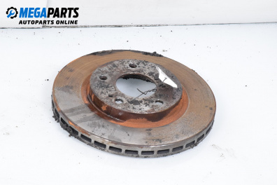 Brake disc for Mitsubishi Space Runner Minivan II (08.1999 - 08.2002), position: front