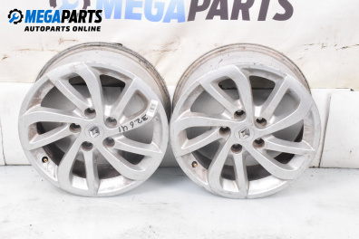 Alufelgen for Renault Megane III Hatchback (11.2008 - 12.2015) 16 inches, width 6.5 (Preis für zwei stücke)