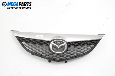 Grill for Mazda 6 Hatchback I (08.2002 - 12.2008), hatchback, position: front