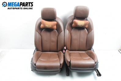 Scaune din piele cu reglare electrică for Audi A6 Avant C7 (05.2011 - 09.2018), 5 uși