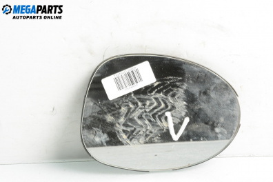 Mirror glass for Renault Twingo I Hatchback (03.1993 - 10.2012), 3 doors, hatchback, position: left