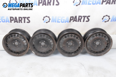 Stahlfelgen for Opel Corsa D Hatchback (07.2006 - 08.2014) 15 inches, width 6, ET 39 (Preis pro set angegeben)