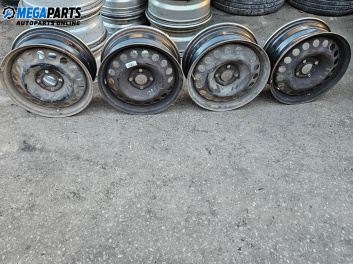 Steel wheels for Opel Astra G Estate (02.1998 - 12.2009) 15 inches, width 6 J (The price is for the set)