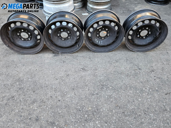 Steel wheels for BMW 5 Series E39 Sedan (11.1995 - 06.2003) 15 inches, width 7 J (The price is for the set)