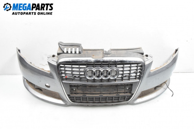 Front bumper for Audi A4 Sedan B7 (11.2004 - 06.2008), sedan, position: front