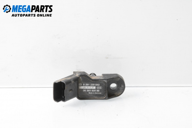 MAP sensor for Peugeot 206 Hatchback (08.1998 - 12.2012), № 0261230043