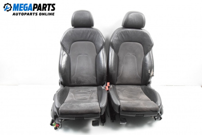 Leather seats with electric adjustment for Audi A5 Coupe I (06.2007 - 01.2017), 3 doors